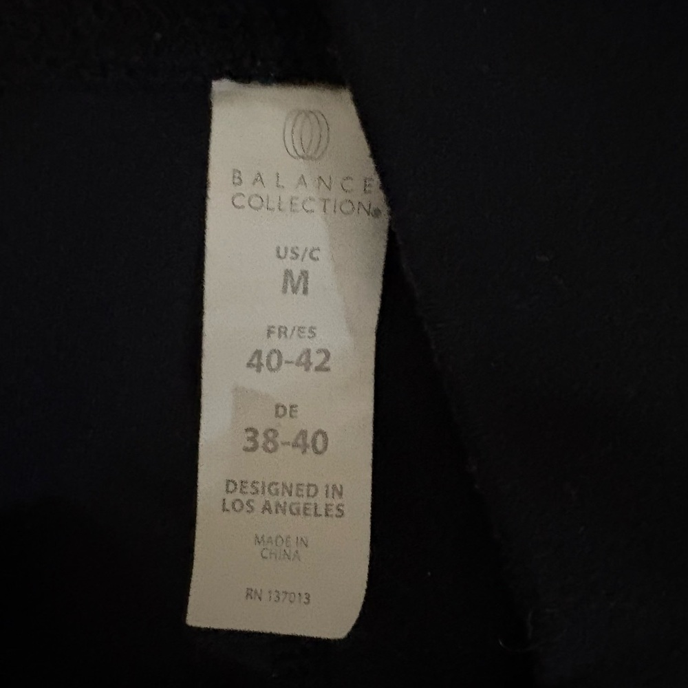 Balance Collection Black Flare Pants - Picture 4 of 4